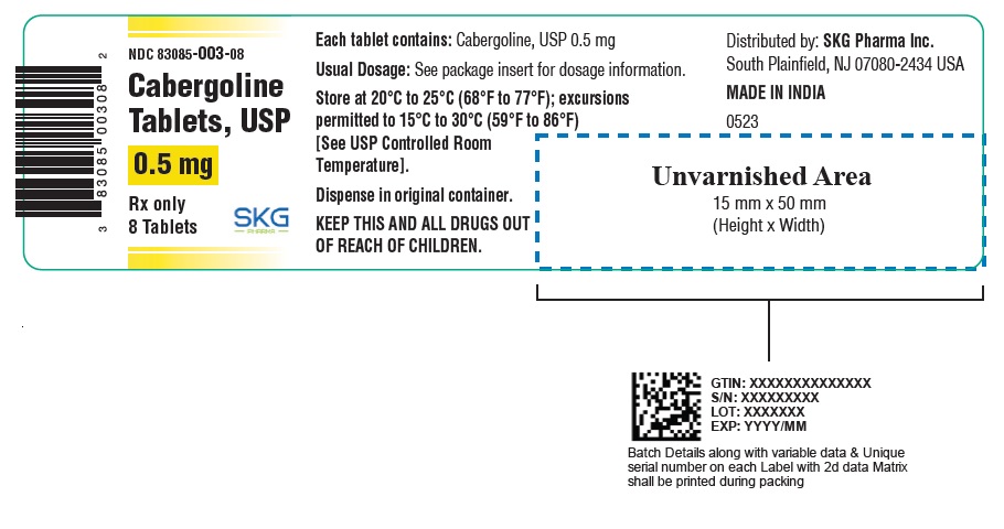 Cabergoline Anhydrous Citric